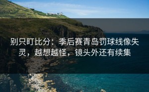 别只盯比分：季后赛青岛罚球线像失灵，越想越怪，镜头外还有续集